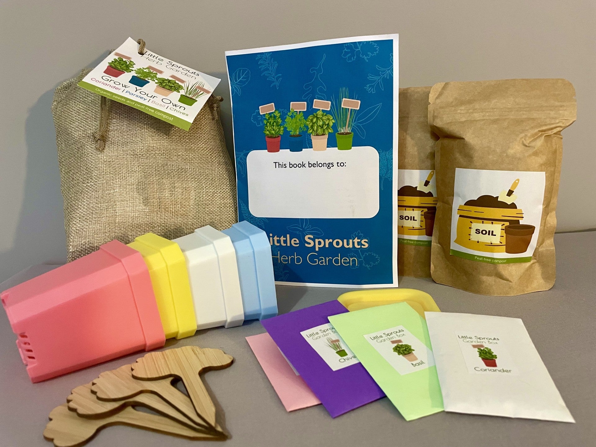 Grow Your Own Herb Garden – Indoor Gardening Kit for Kids